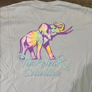 Colorful Elephant Graphic Tee